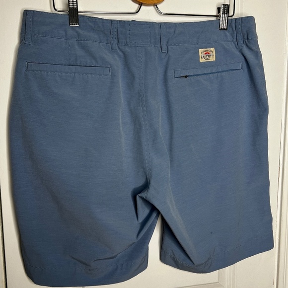 Faherty All Day Short 2.0 (9") - Deep Marine Size 35 Blue stretch Shorts - Picture 5 of 10